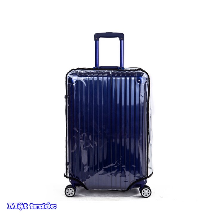 Túi bọc Vali nhựa dẻo dày dặn trong suốt - Bao bọc Vali nhựa PVC trong suốt chống nước có viền