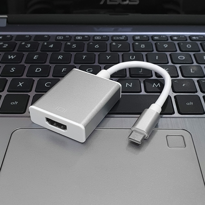 Cáp chuyển USB type-C ra HDMI vỏ nhôm cao cấp hỗ trợ 4K
