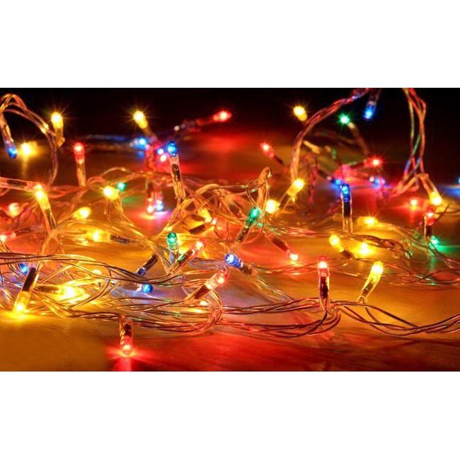 Đèn dây trang trí noel tết nháy 7 màu