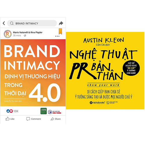 Combo 2 Cuốn Sách:  Nghệ Thuật PR Bản Thân + Định Vị Thương Hiệu Trong Thời Đại 4.0
