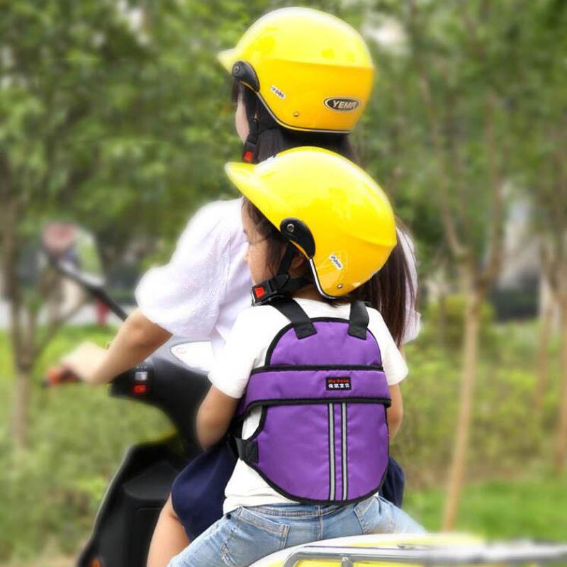 Xe máy Ghế Ngồi Đai An Toàn Bảo Vệ An Toàn Ghế Trẻ Em Con Đai Xe Máy Vị Trí Cân Bằng Ghế Xe Đạp Dây Đai An Toàn