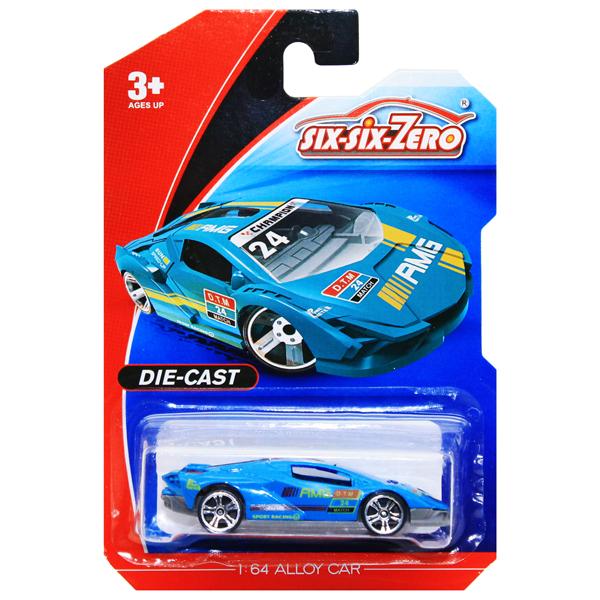 Đồ Chơi Mô Hình Siêu Xe Die-Cast - Six-Six-Zero 660-S64 - Màu Xanh Dương