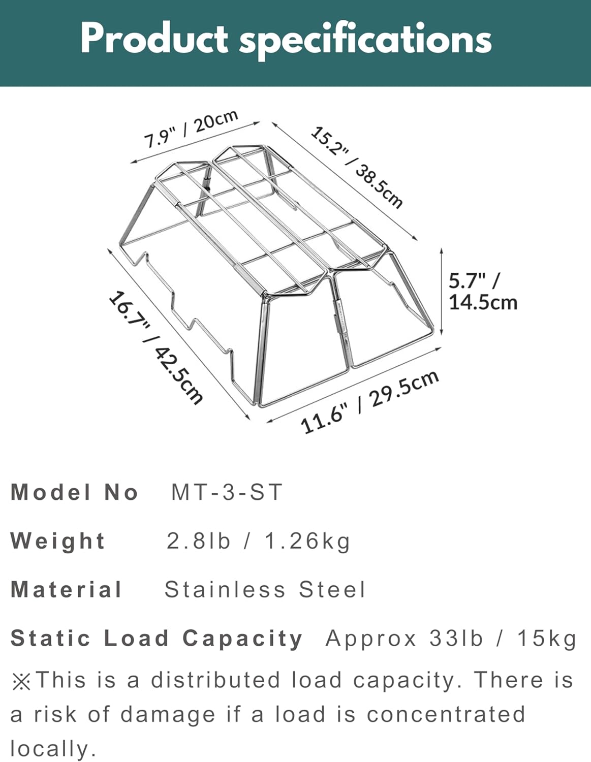 Phụ kiện mở rộng Campingmoon MT-3-ST dùng cho bếp MT3