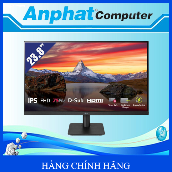 Màn hình LCD LG 24MP400-B.ATV (23.8inch/1920 x 1080/IPS/75Hz/5ms) - Hàng Chính Hãng