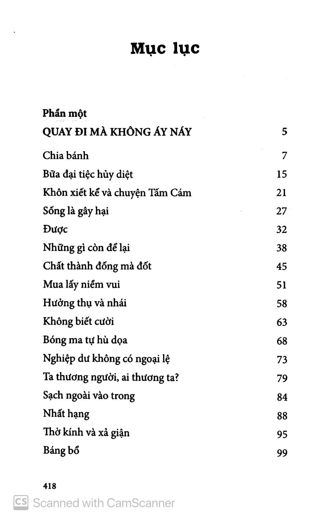 Sách Tự Mình Cách Biệt