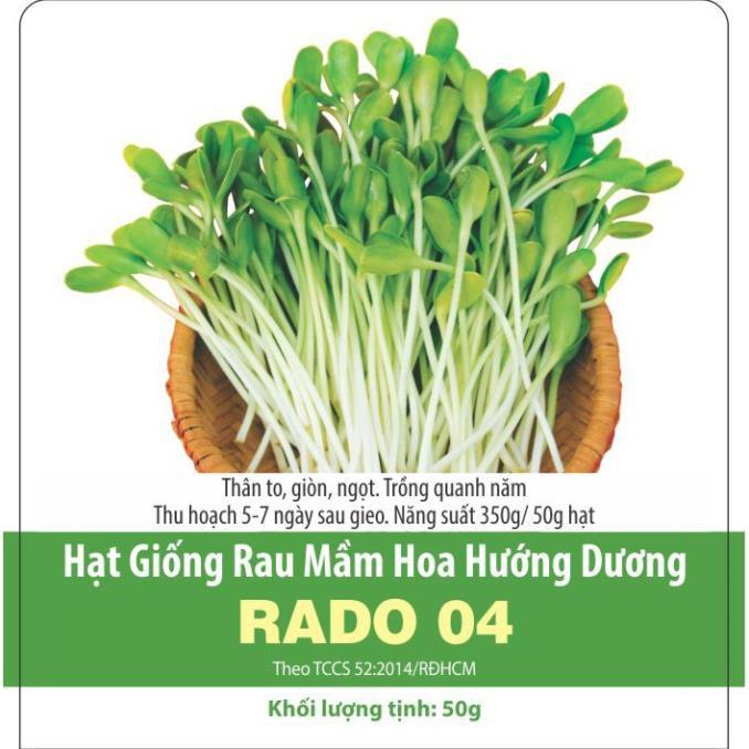 Hạt Giống Mầm Hướng Dương Giòn Ngọt