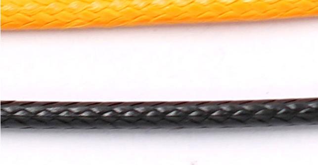 Combo 2 sợi dây vòng cổ cao su - đen + vàng DCSEV1