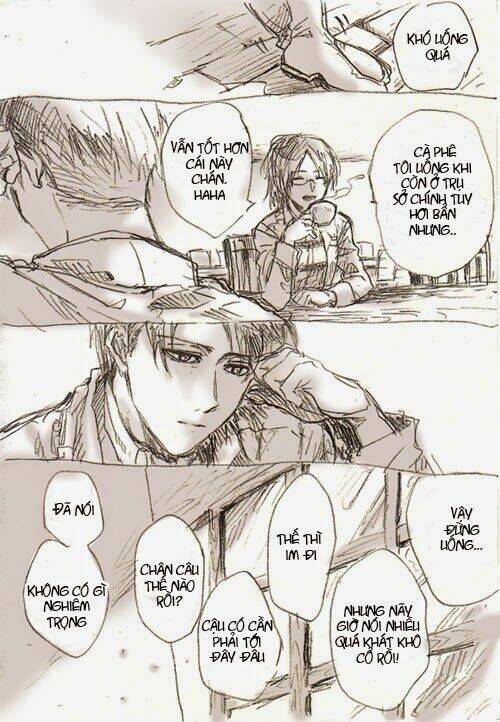 đại chiến titan - doujinshi levieren chapter 16 4
