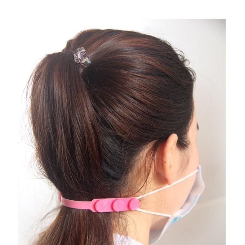 COMBO PHỤ KIỆN SILICONE TAI GIẢ ĐEO KHẨU TRANG Y TẾ CHỐNG ĐAU TAI