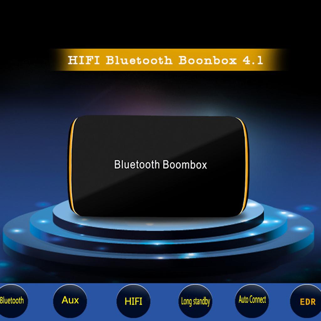 Wireless Bluetooth 4.1 Boombox AUX Audio Stereo Music Receiver Adapter Multi-functional 3.5mm Stereo Interface