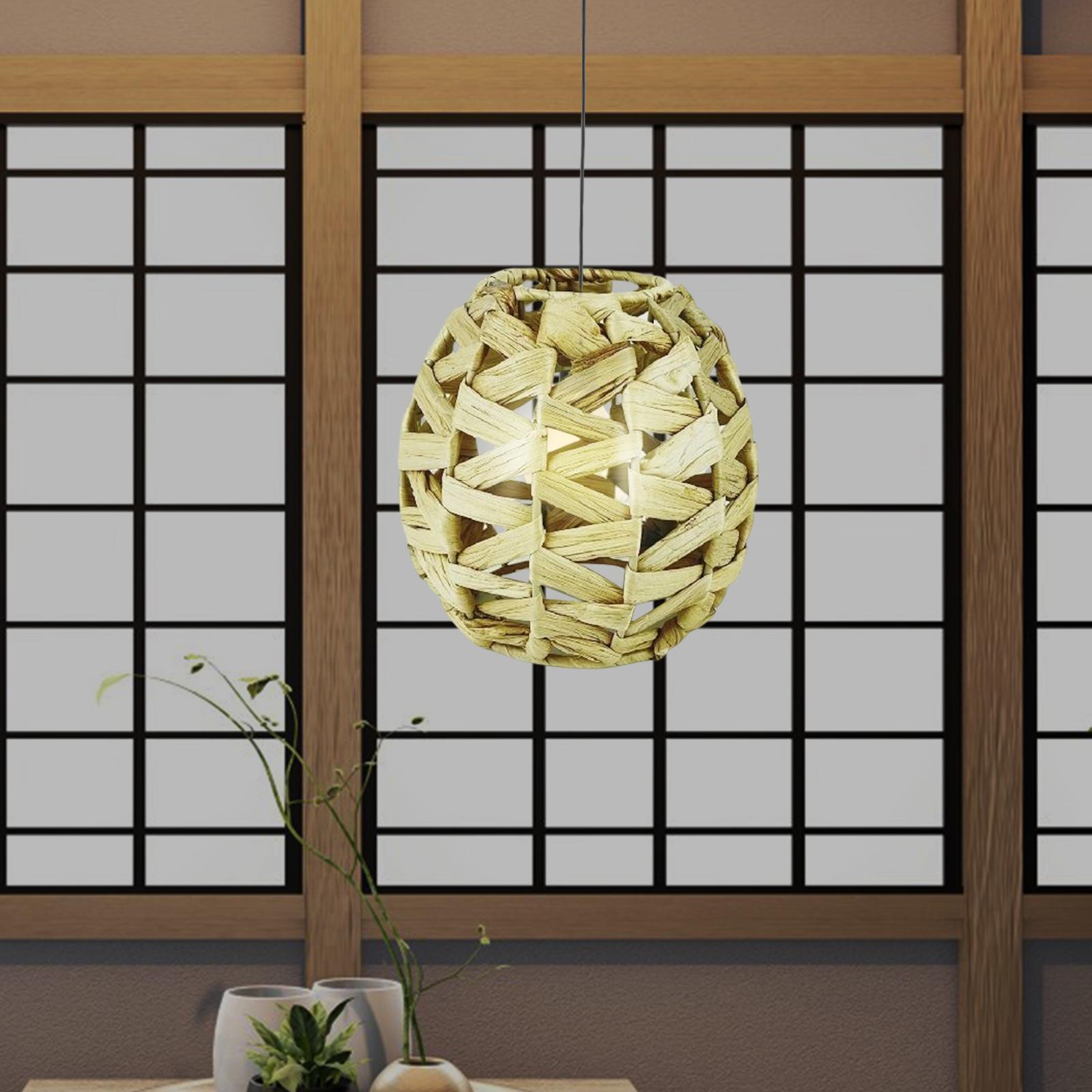 Woven Lamp Shade Ceiling Light Cover Decoration Chandelier for Nursery Room