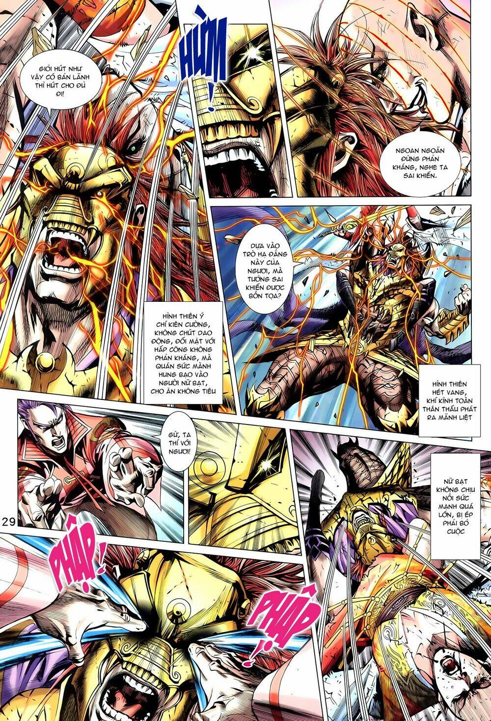 thần binh vấn thiên chapter 23 28