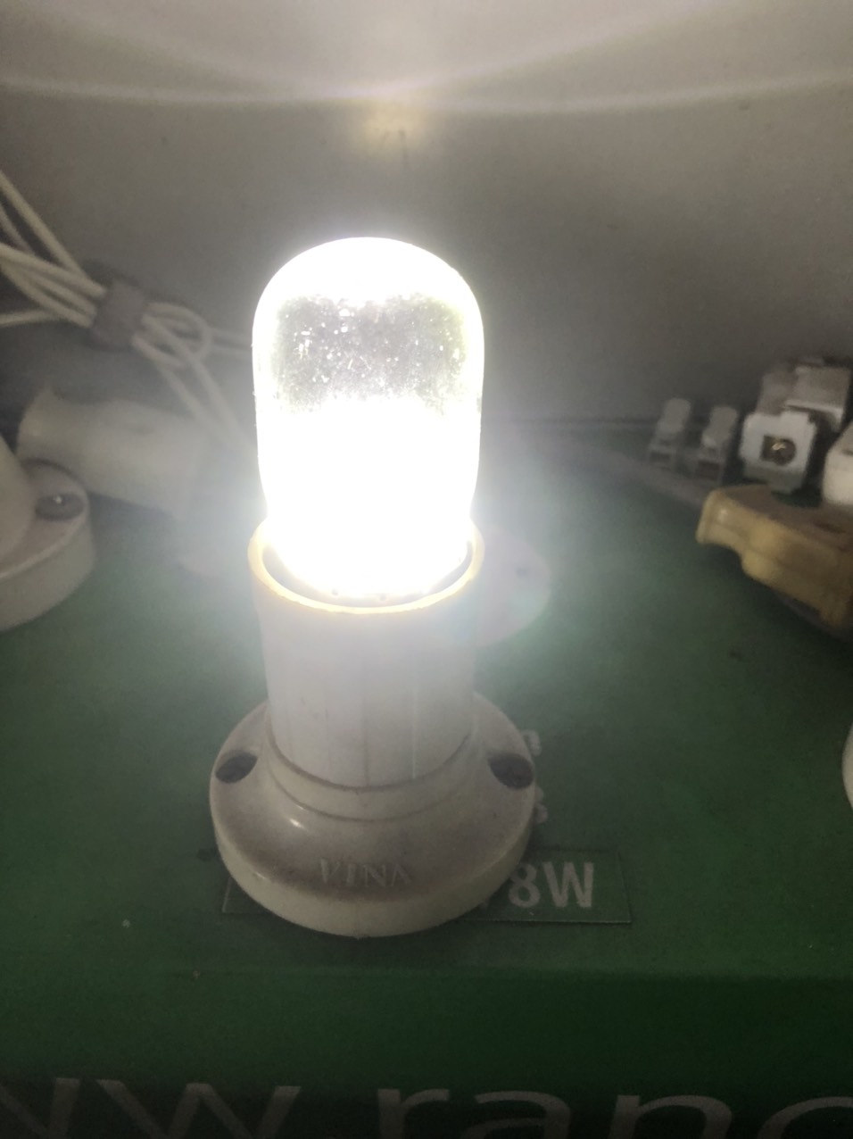 Bóng tủ lạnh led, bóng bí led, bóng đèn led 1W đui E27 cao cấp Hòa Thái