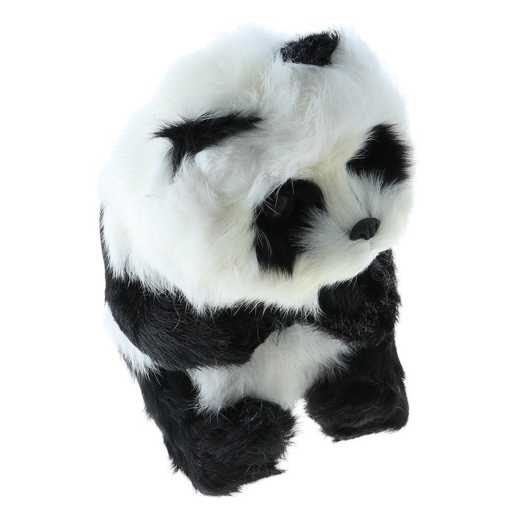 Simulation Panda Plush Animal Model Toy Home & Fairy Garden Decoration