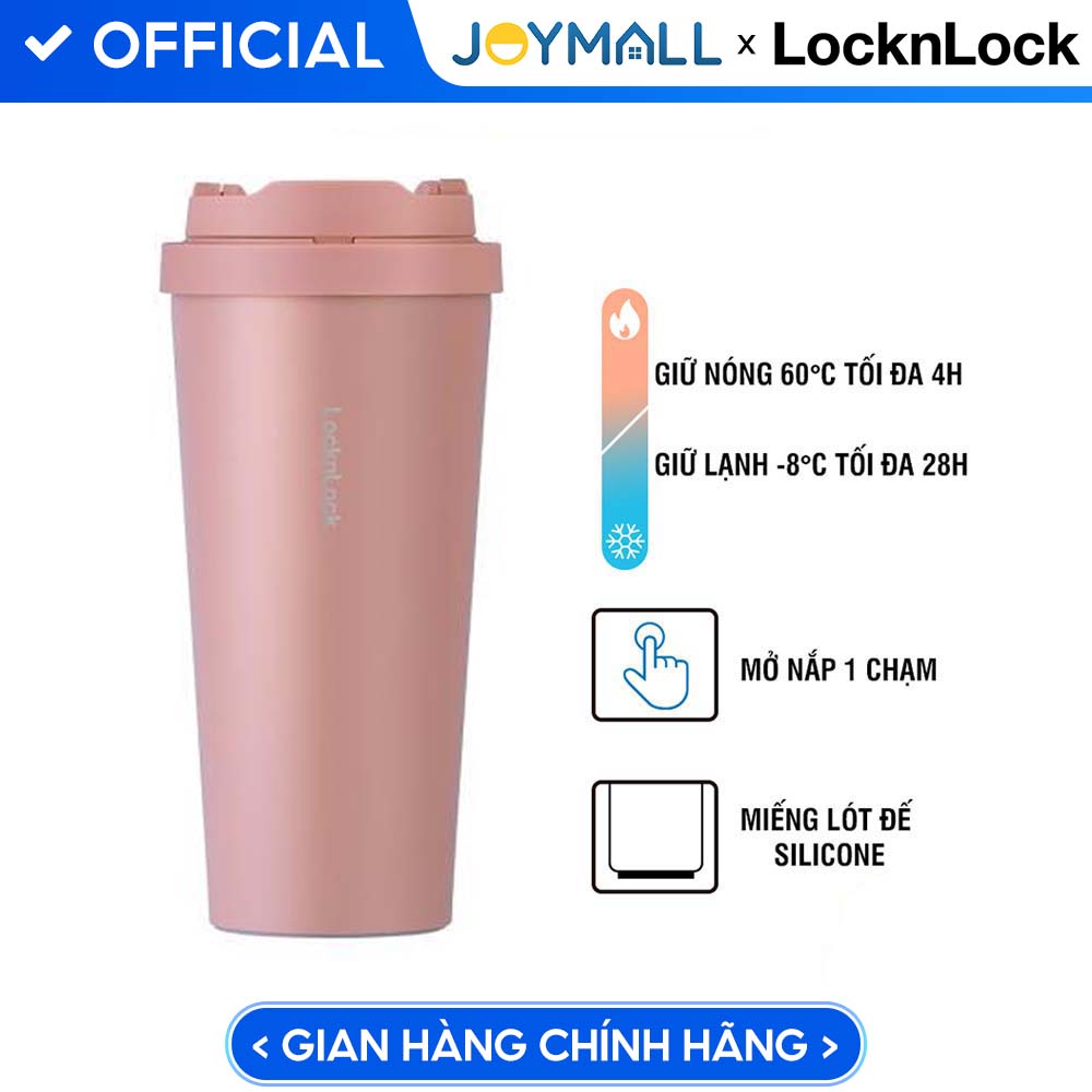 Hình ảnh Bình Giữ Nhiệt Lock&Lock Energetic One-Touch Tumbler LHC3249 - 550ML