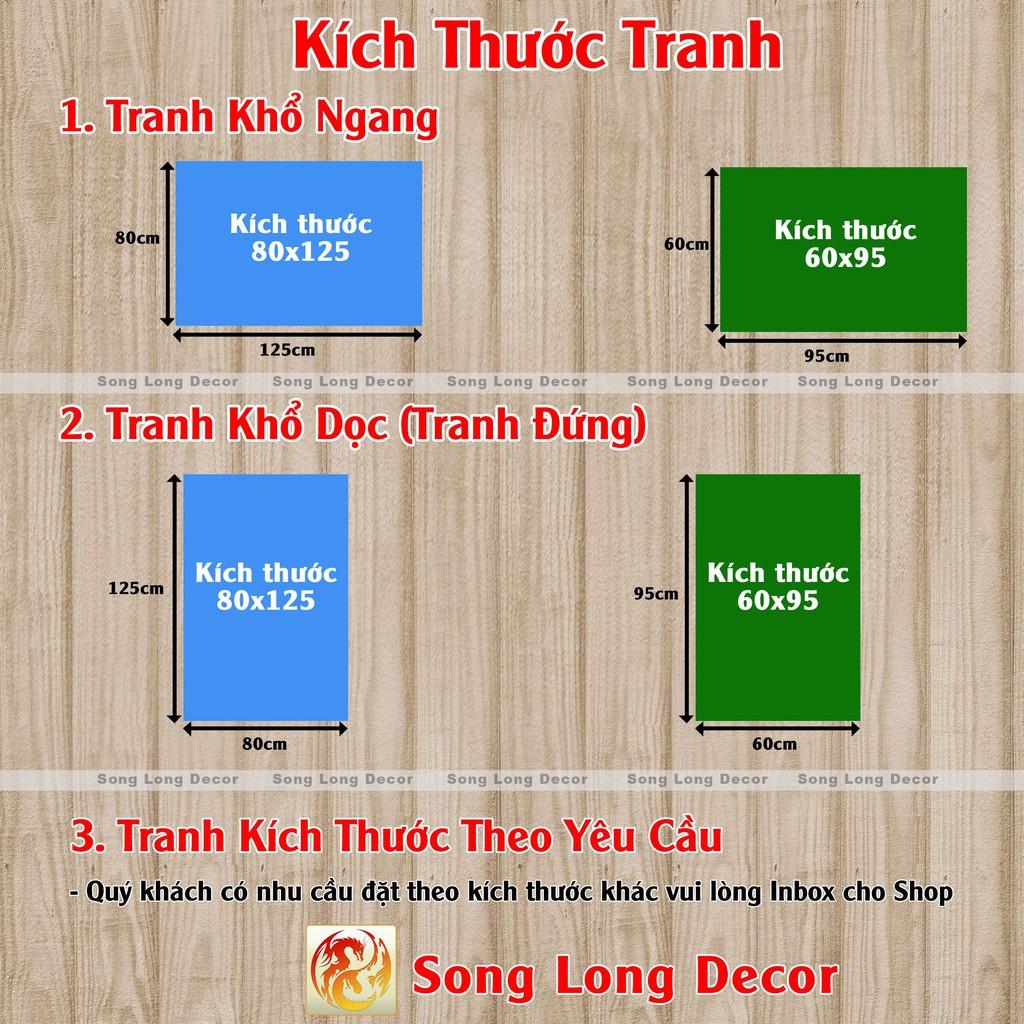 TRANH DÁN TƯỜNG THUẬN BUỒM XUÔI GIÓ - TRANH DÁN PHÒNG KHÁCH