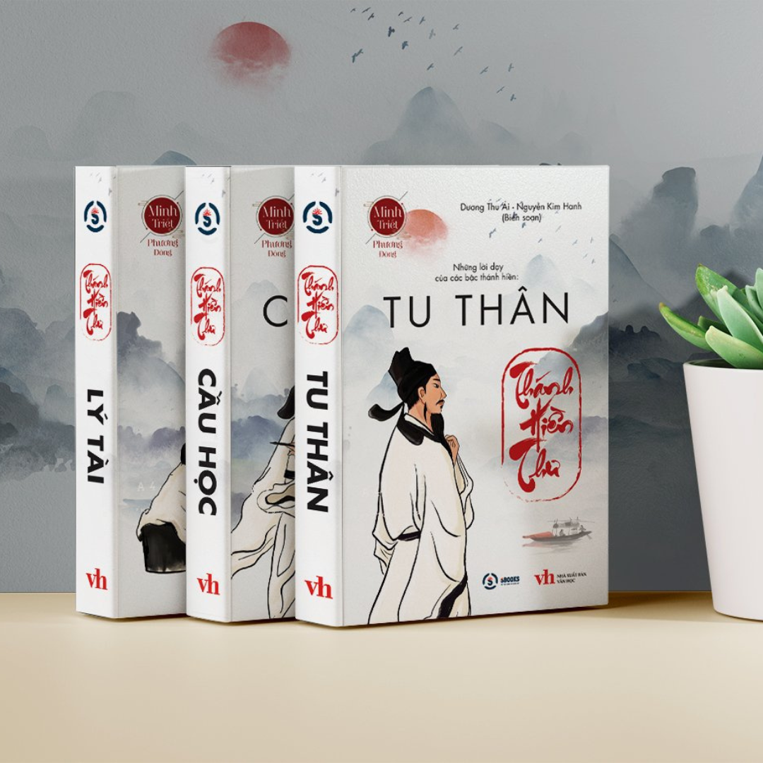 Sách - Combo 3 Cuốn Thánh Hiền Thư : Lý Tài + Cầu Học + Tu Thân (Bộ Sách Minh Triết Phương Đông) - Sbooks