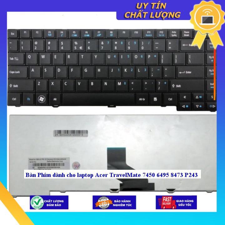 Bàn Phím dùng cho laptop Acer TravelMate 7450 6495 8473 P243 - Hàng Nhập Khẩu New Seal