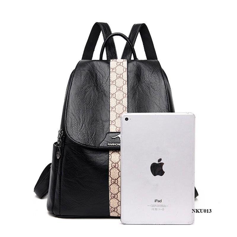 (Video, Ảnh thật) Balo nữ thời trang, Balo công sở nữ, da cao cấp, vừa A4, ipad, đang được ưa chuộng đi làm, chơi