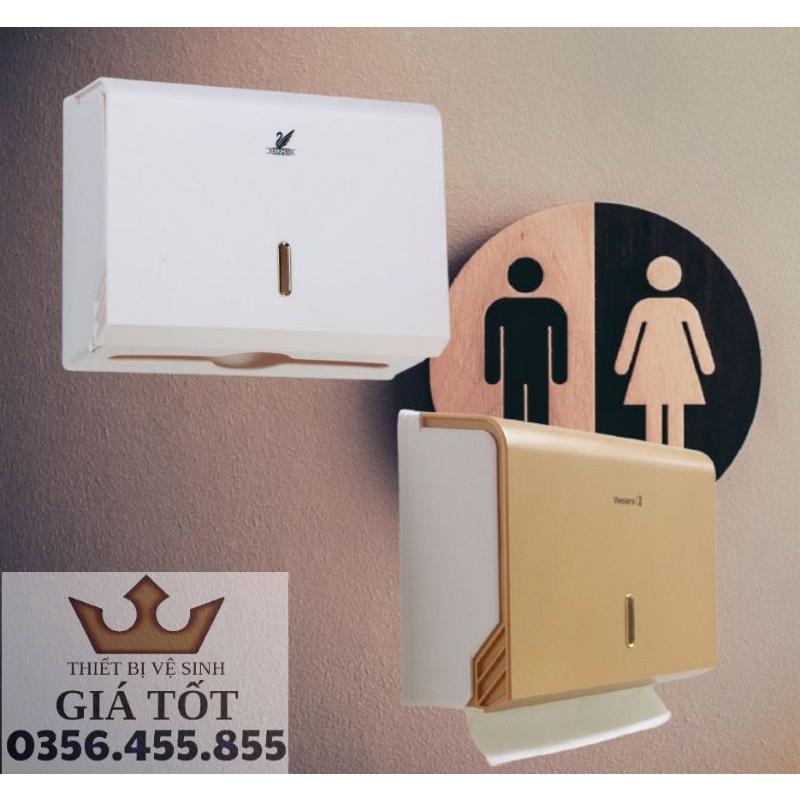 Hộp đựng giấy lau tay treo tường cao cấp loại 1 hàng chính hãng