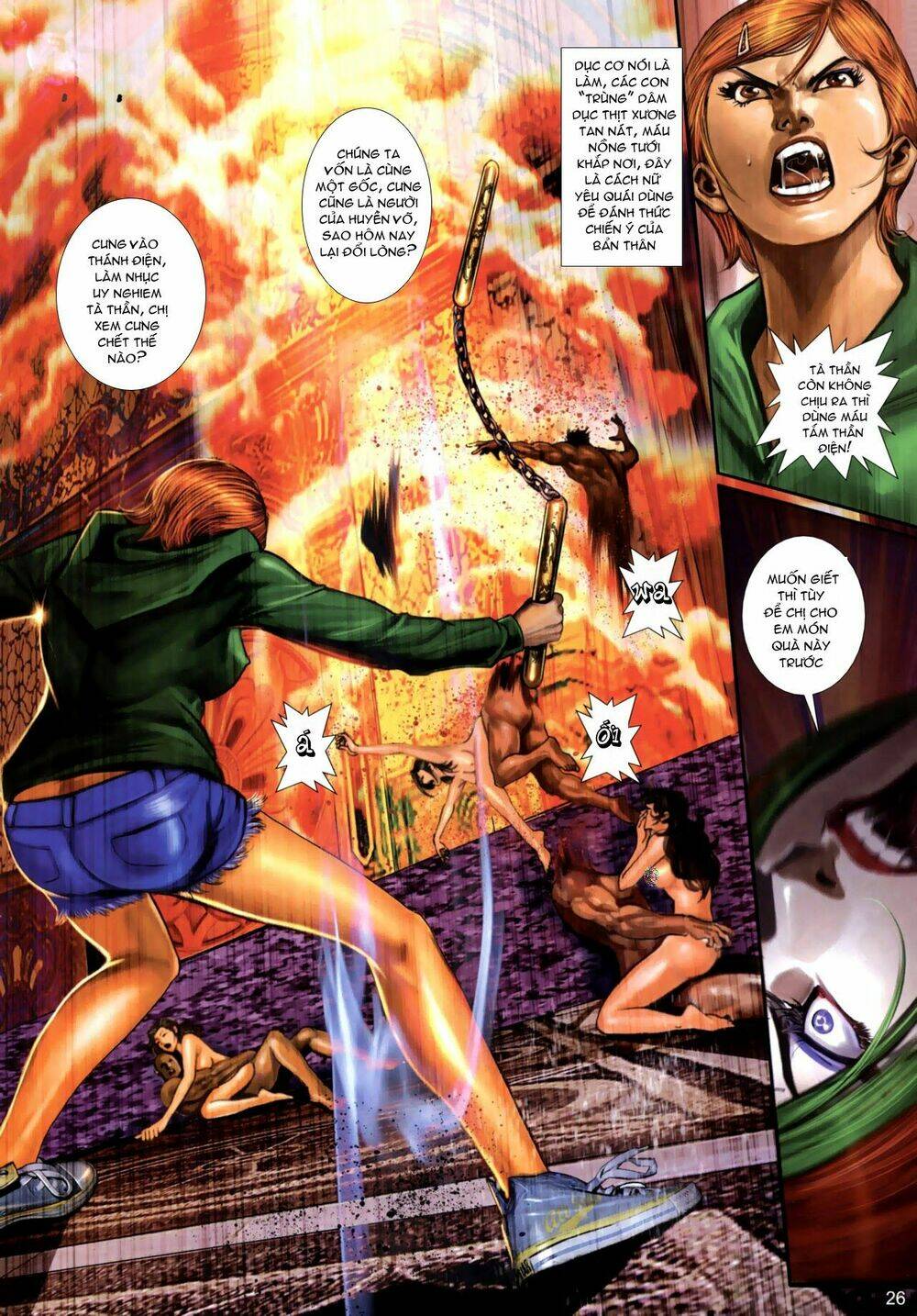 nữ hồng côn chapter 1 23