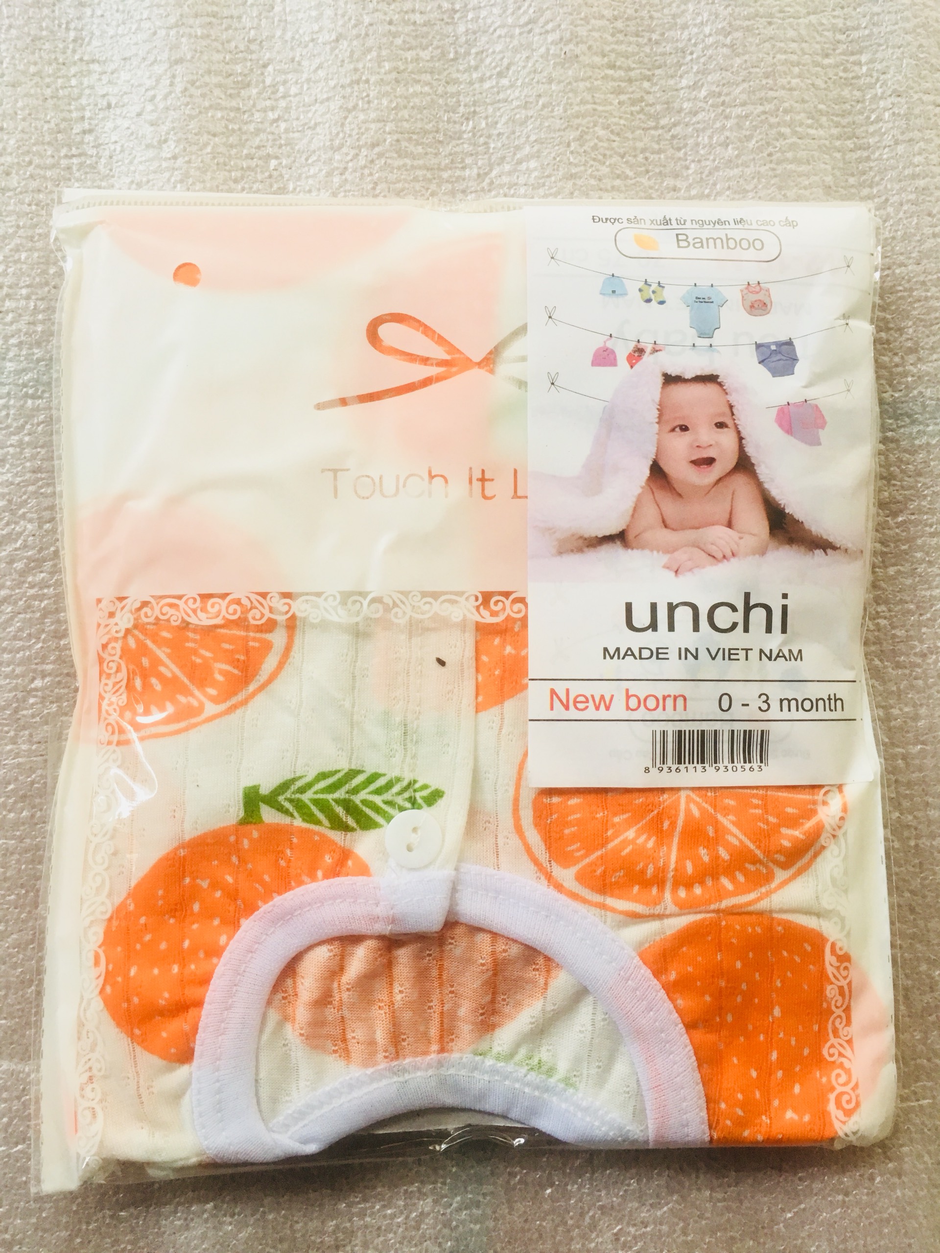 Combo 5 Bộ Quần Áo Trẻ Sơ Sinh Cao Cấp Sợi Cotton Fiber Bamboo Dành Cho Bé 0-3 Tháng Tuổi