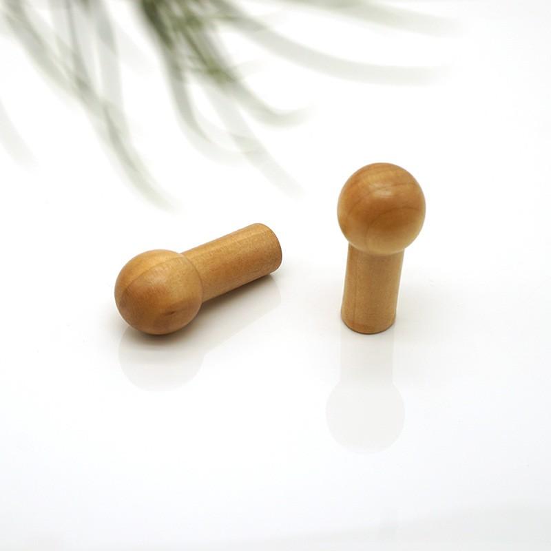 Móc Gỗ Tròn Vivudecor Treo Tường Đa Năng Vừa Dán Vừa Khoan Bắt Vít, Móc Treo Đồ Dùng Siêu Chịu Lực, Siêu Tiện Ích