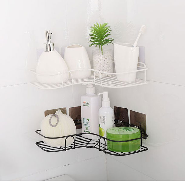 Kệ Góc Dán, Bắt Vít Treo Tường Sơn Chống Gỉ Tối Ưu Không Gian