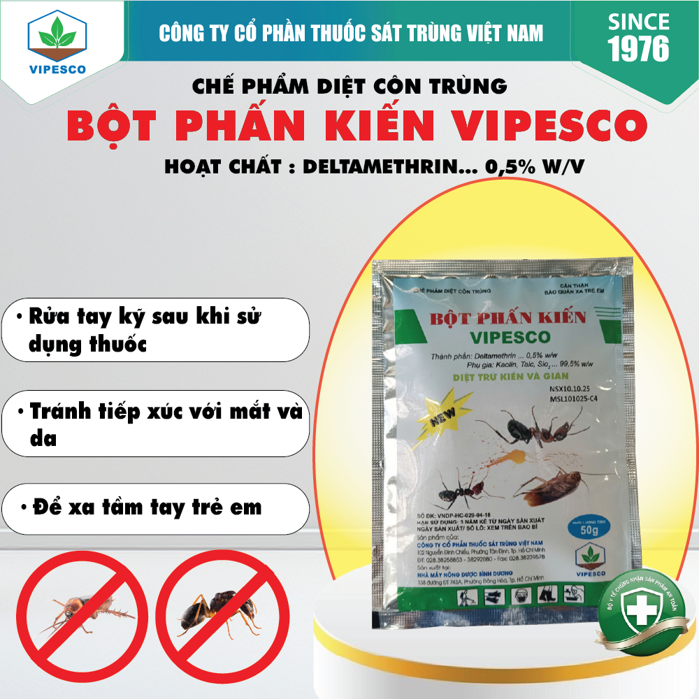 BỘT PHẤN KIẾN VIPESCO (50g)