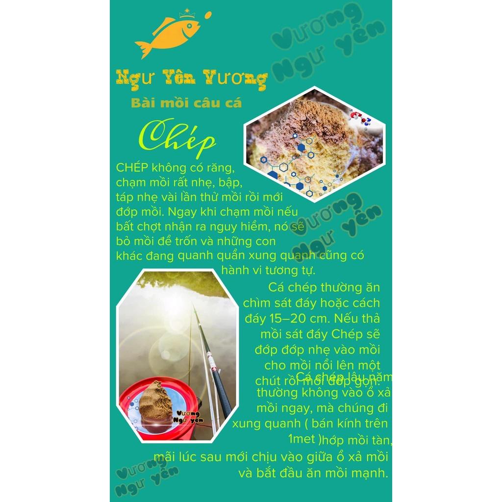 Bột thơm hương hoa siêu nhạy chuyên CHÉP, mồi câu cá / cần câu / cước / thẻo / trục / phao / chì / gi