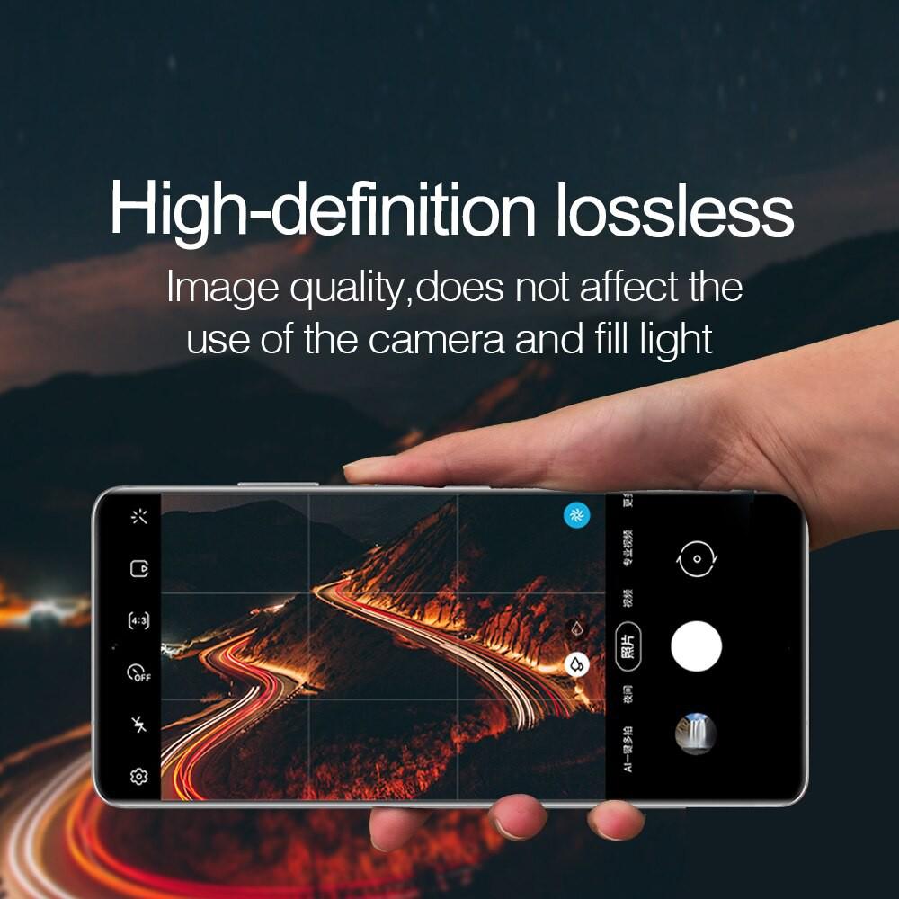 Bộ dán cường lực dẻo dành cho Samsung S21 Plus 5G gồm 2 mặt trước sau và kính camera, dùng cảm biến vân tay siêu nhạy