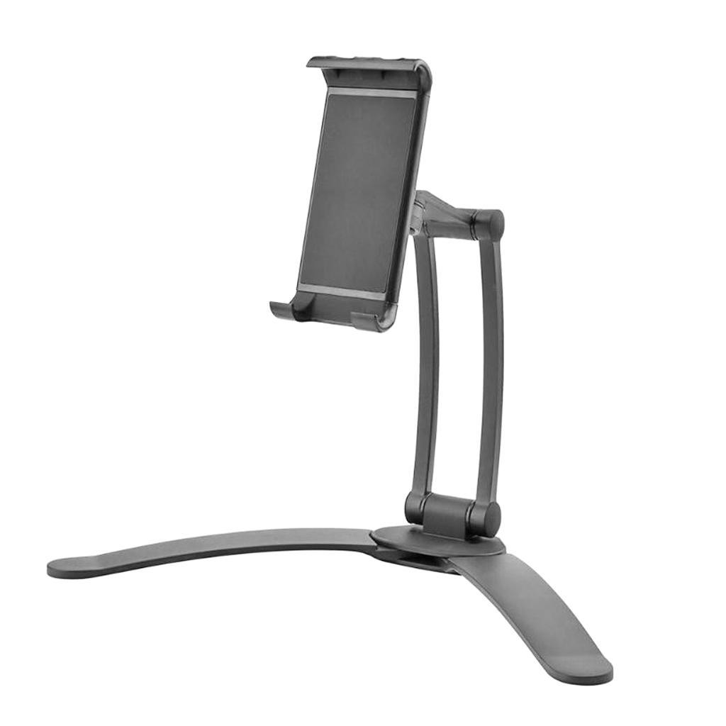Aluminum Desk Mount Bracket Stand Holder for Tablets and Cell Phones