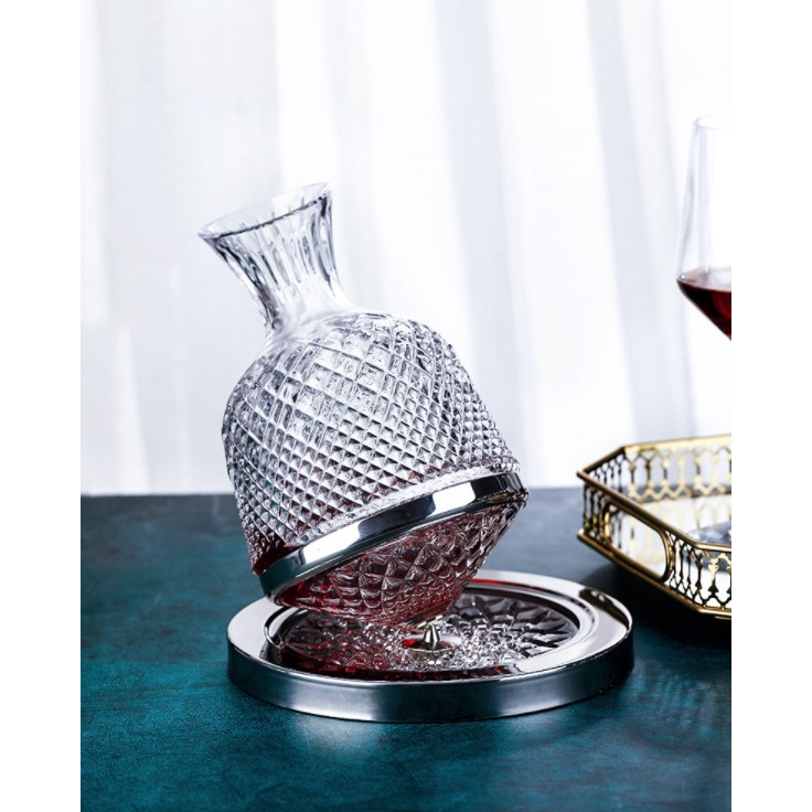 BÌNH THỞ XOAY TRÒN PATRICK SPIN DECANTER