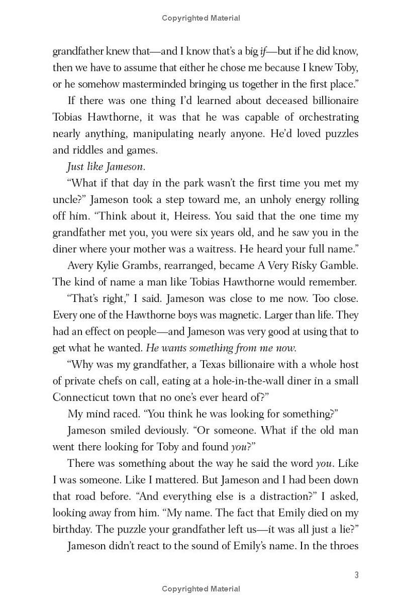 The Hawthorne Legacy (The Inheritance Games, Book 2)
