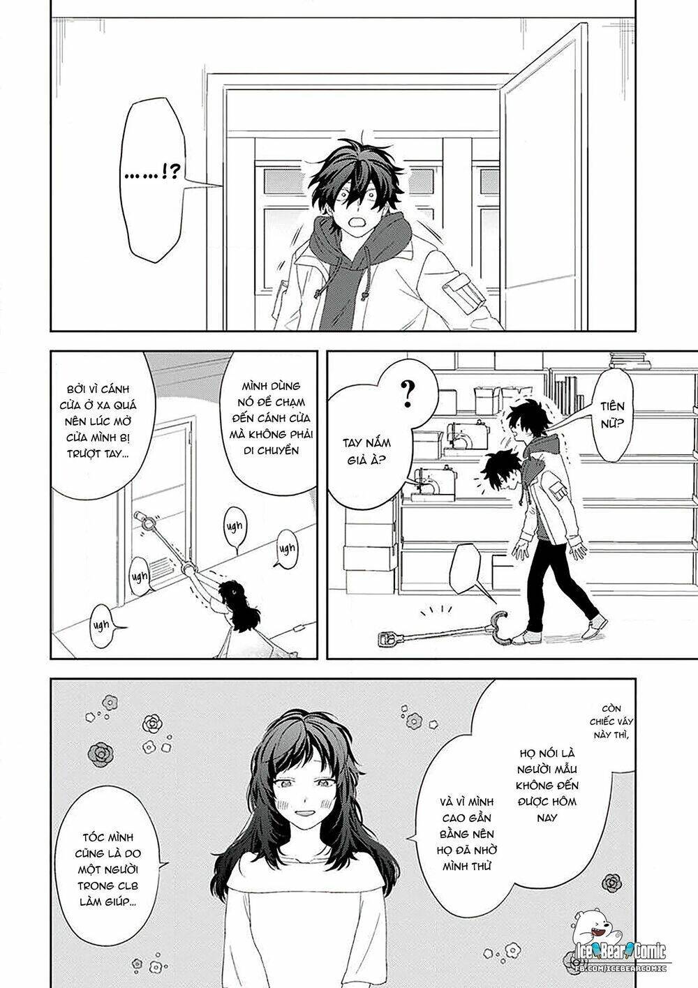 chàng túi giấy đang yêu chapter 15 12