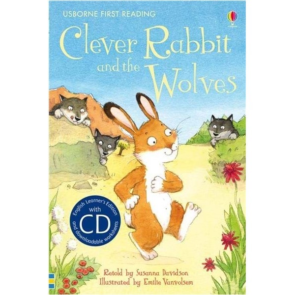 Usborne Clever Rabbit and the Wolves + CD