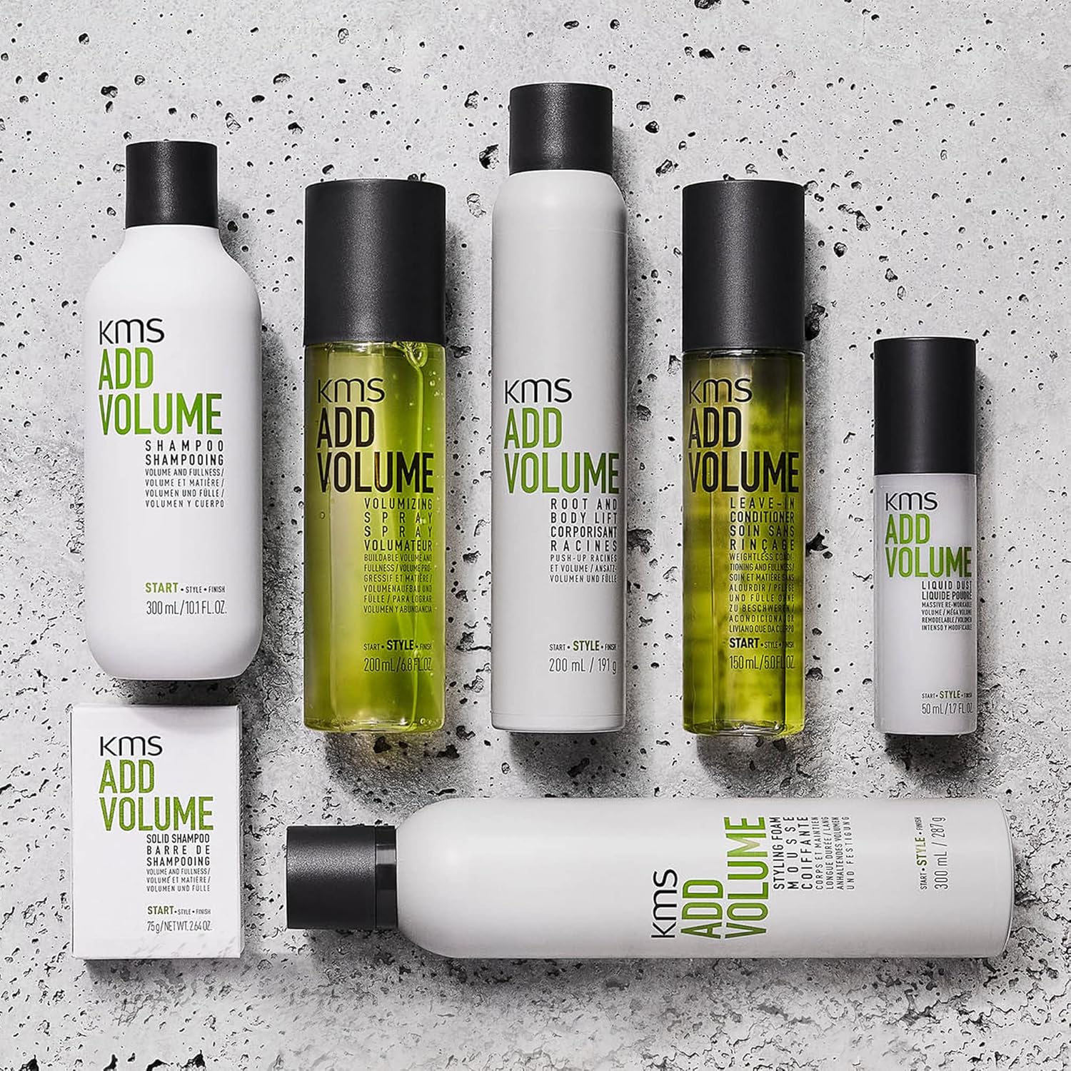 Bọt Tạo Phồng Tóc Goldwell KMS Addvolume Tạo Phồng Nhanh Không Bết, Giữ Độ Phồng Lên Đến 72h - 300ml