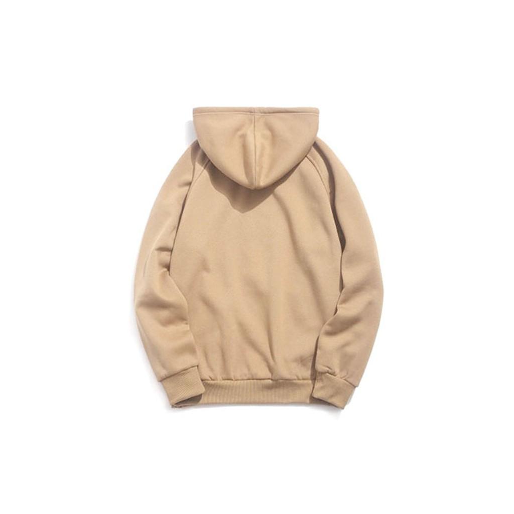Áo Hoodie Trơn Màu Vàng
