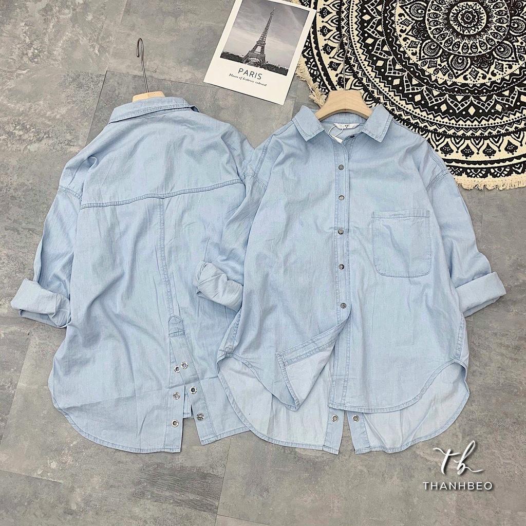 Áo sơ mi nữ , áo bò nữ , áo sơ mi bò nữ