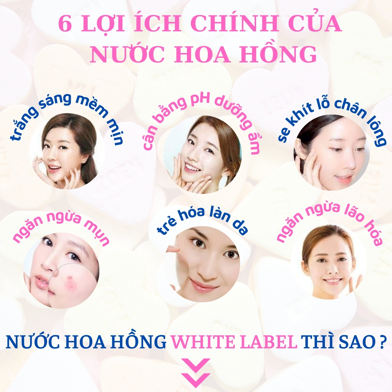 [MỸ PHẨM NHẬT BẢN] Nước Hoa Hồng Nhật Bản MICCOSMO White Label 180g, Chiết Xuất Nhau Thai, Dưỡng Trắng, Mờ Thâm Nám, Trẻ Hóa Da, Không Nhờn Rít (WL02)