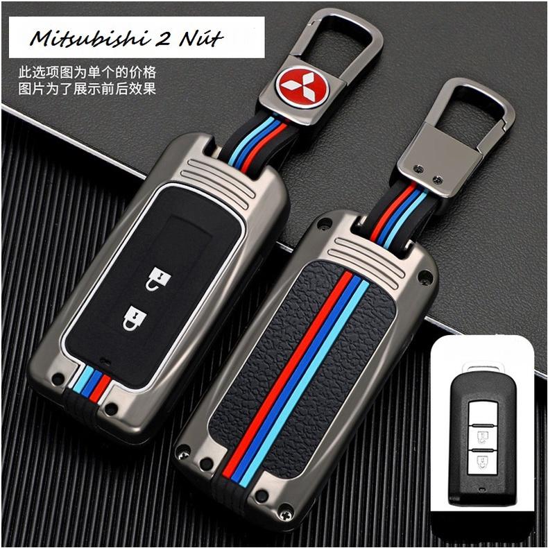 Ốp Khóa Mitsubishi Xpander, Attrage, Outlander, Pajero sport, Triton Chất Liệu Hợp Kim Cao Câp Không Gỉ