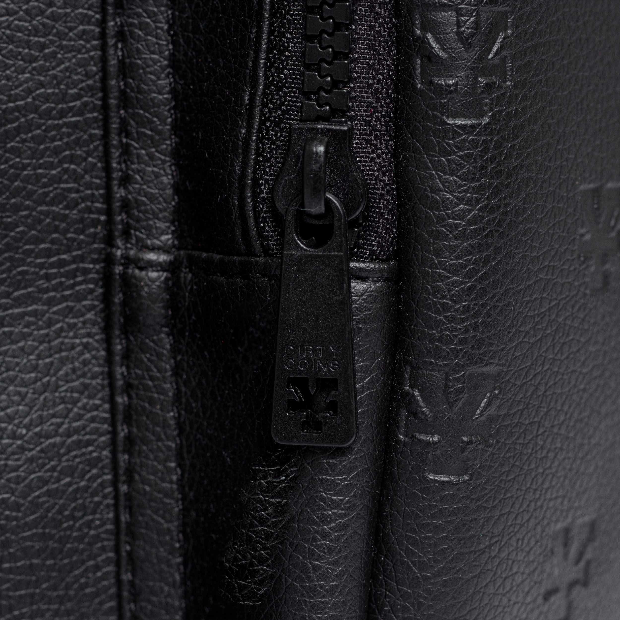 Balô [Dirtycoins x B Ray] Signature Leather Backpack - Black
