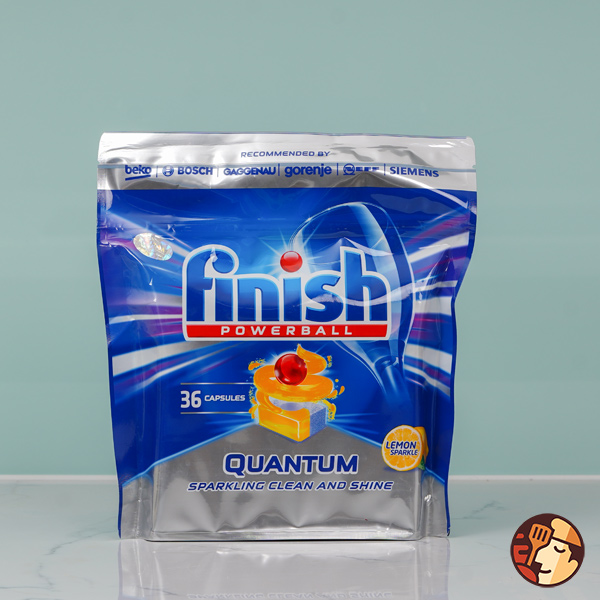 Viên rửa chén bát Finish Quantum Max nhập khẩu chính hãng, loại mạnh nhất, dùng cho máy rửa bát