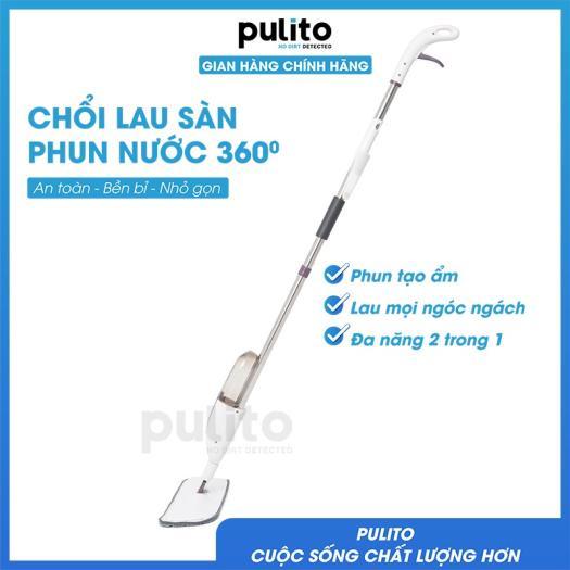 Cây Lau Nhà Thông Minh Phun Sương Aurora / Chổi Lau Xịt Nước Khử Khuẩn Đầu Xoay 360 Độ Thông Minh bokisd.store