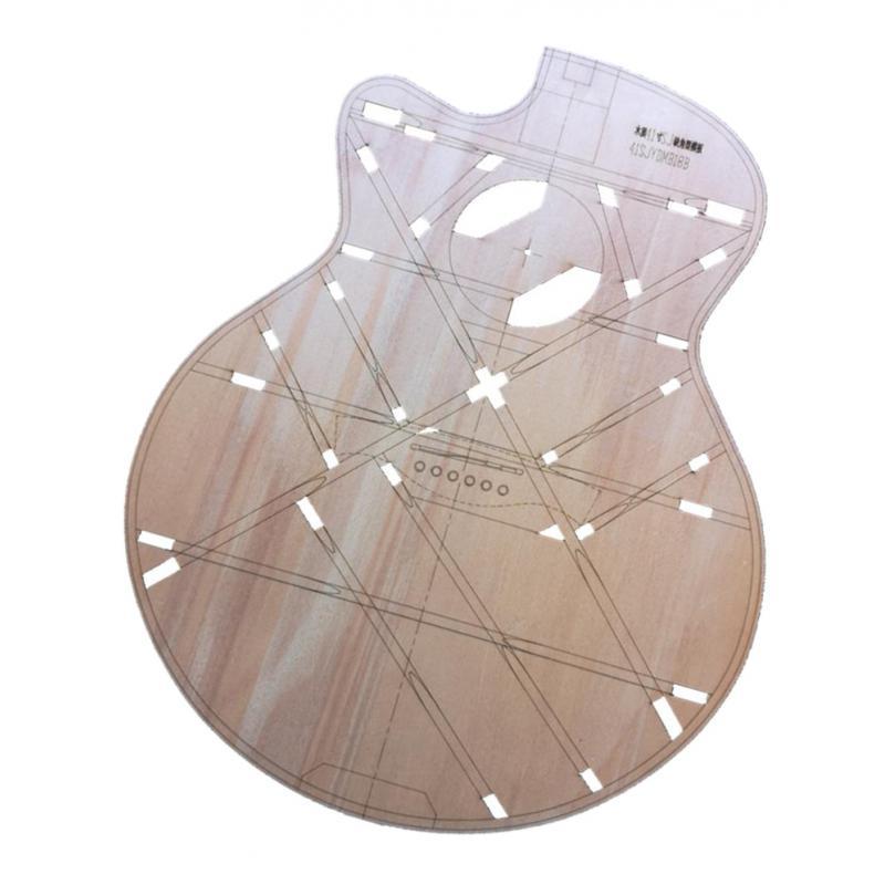 41 Inch Acoustic Guitar Body Template Wood