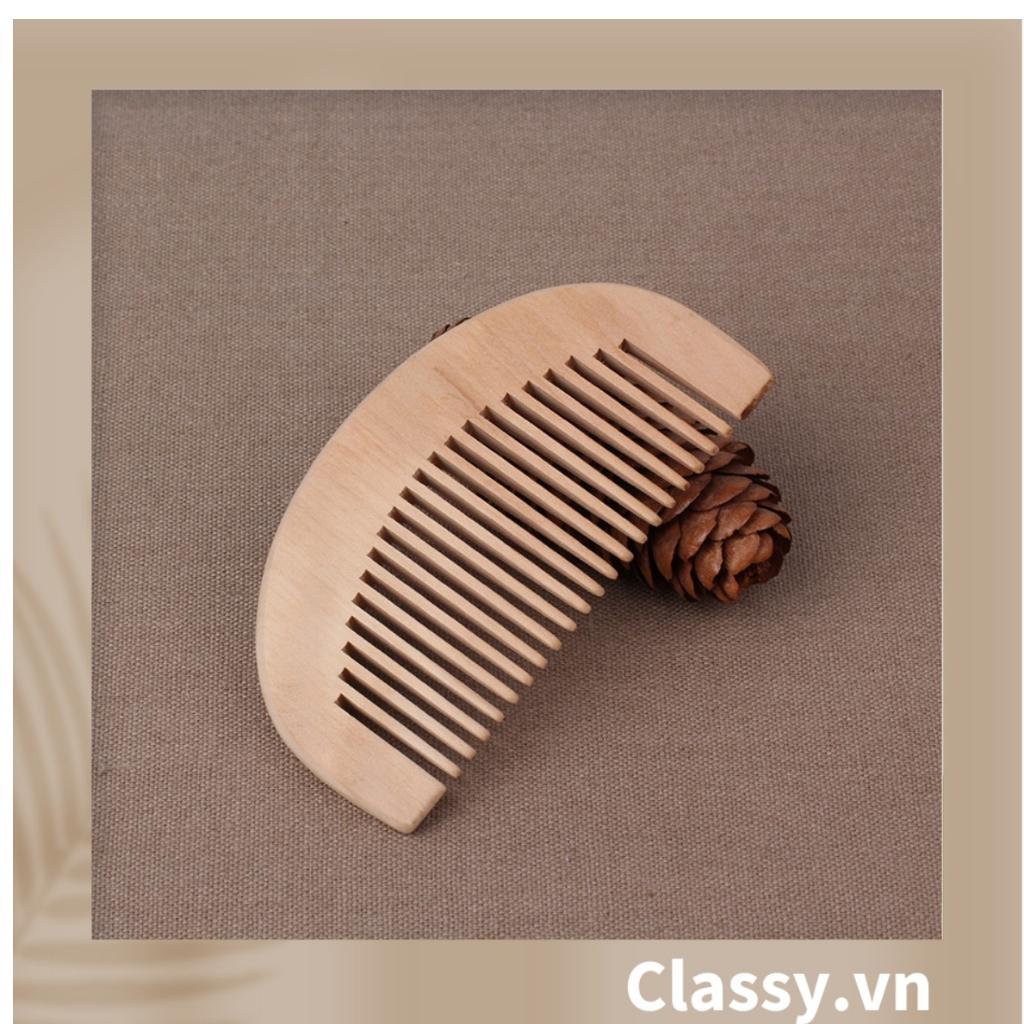 Lược mini Classy Gỗ đào tự nhiên - Hàng loại 1 PK311