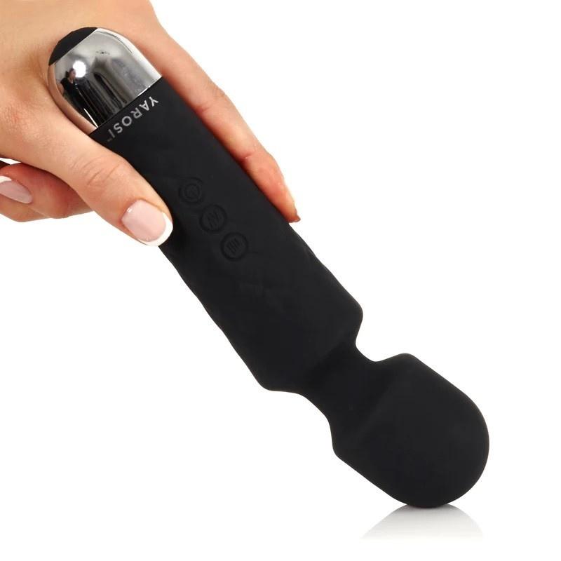 Máy massage mặt toàn thân, máy massage mini cầm tay 20 chế độ với 8 tốc độ khác nhau