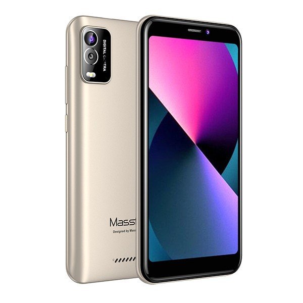 Điện thoại smartphone Masstel Hapi 15 (2GB/16GB) - 2 Sim, Tặng kèm ốp lưng - Hàng chính hãng - Bảo hành chính hãng