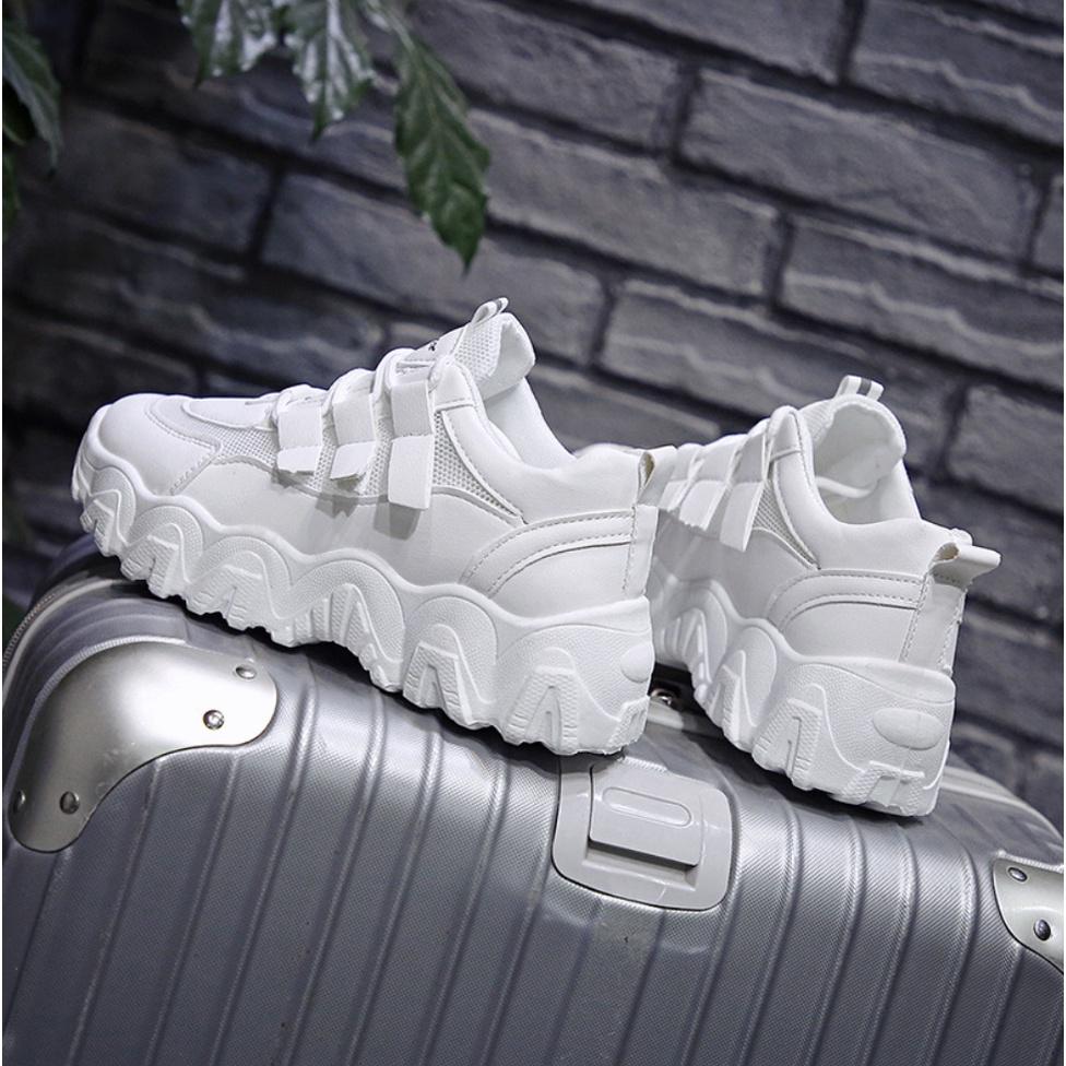 Giày Nữ Ullzang Thể Thao Độn Đế Cao 5cm Dáng Hàn Quốc Hot Trend