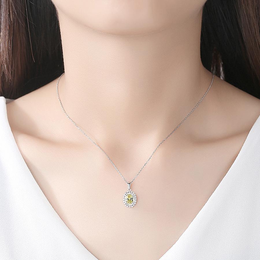 Dây chuyền đính đá bạc nữ S925 cao cấp DB2396  Bảo Ngọc Jewelry